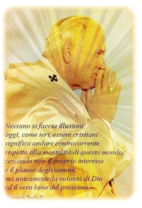 Preghiera della Novena di San Giovanni Paolo II Patrono Dei Giovani Cattolici