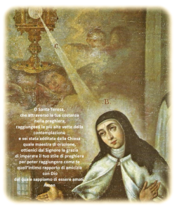 Preghiera della Novena di Santa Teresa D'Avila Patrona della Spagna