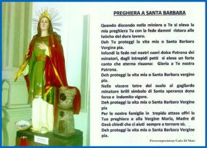 Santa Barbara Preghiera della Novena Patrona Dei Minatori